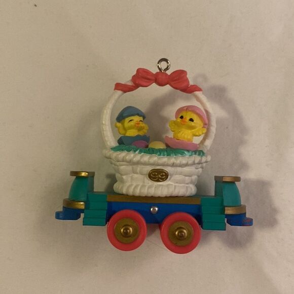 Hallmark Keepsake Ornament Vintage CottonTail Express Set of 3 Ornaments EUC - Picture 7 of 12